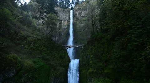 Multomah Falls Stock Footage 44288541