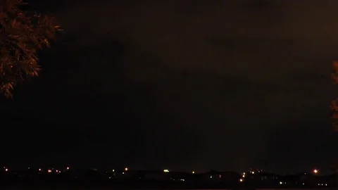 Multple Fast  Lightning Strikes Video stock 81414518