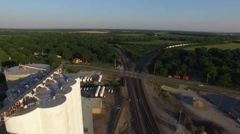 Mulvane Co-op Flyaway Stock Footage 66523528