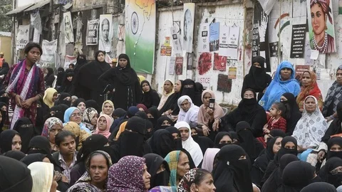 Mumbai Bagh Stock Footage 124568590