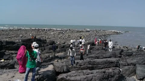 Mumbai beach 1 Vidéo 7130449