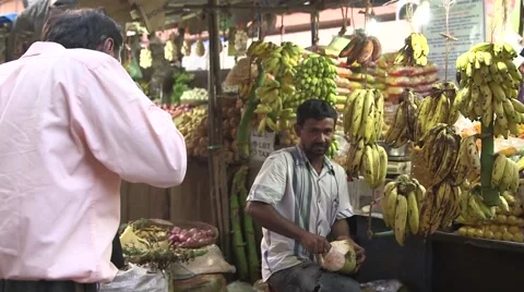 Mumbai BRoll- Coconut Vendor Stock-Footage 40541466