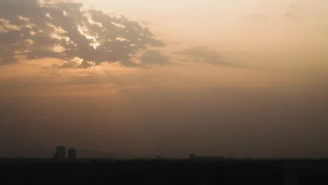 Mumbai Clouds Stock Footage 120018165