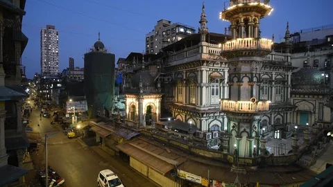 Mumbai Continue On Lockdown Due To Coronavirus Pandemic Stock Footage 129681545