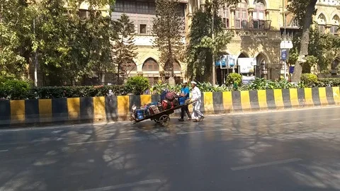 Mumbai dabbawala Stock Footage 101785013