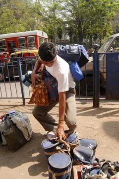 Mumbai Dabbawala  Stock Photos