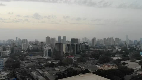 Mumbai drone Stock Footage 201351267