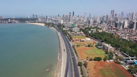 Mumbai Drone Shots 動画素材 135396612