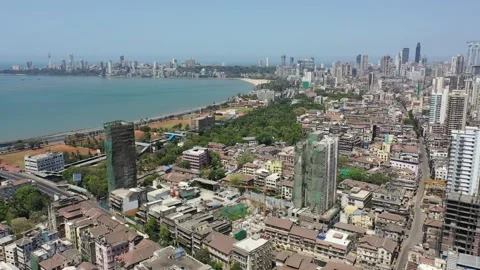 Mumbai Drone Shots 動画素材 135411886