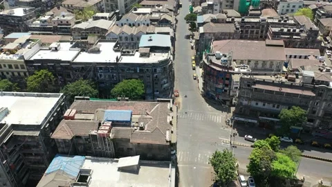 Mumbai Drone Shots 動画素材 135412103