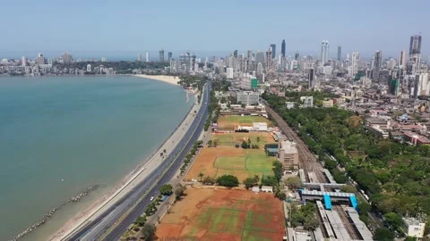 Mumbai Drone Shots 動画素材 135412291