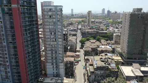 Mumbai Drone Shots 動画素材 135413084