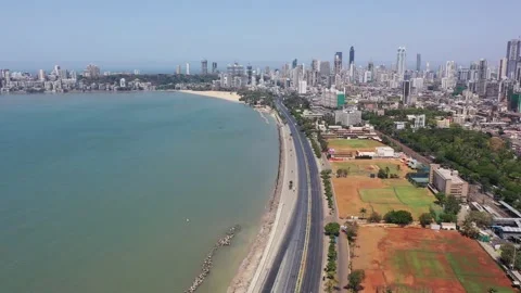 Mumbai Drone Shots 動画素材 135413417