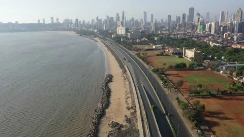 Mumbai Drone Shots 動画素材 135415152