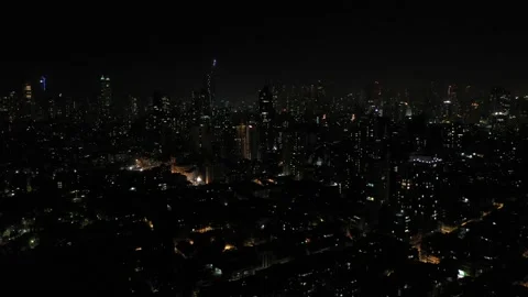 Mumbai Drone Shots Stock Footage 135418430