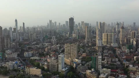Mumbai Drone Shots 動画素材 135442989