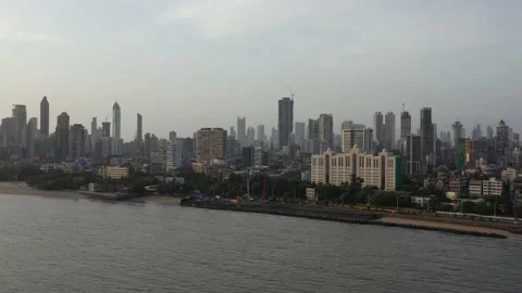 Mumbai Drone Shots 動画素材 135443001