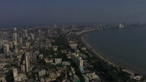Mumbai Drone Shots 動画素材 135443075