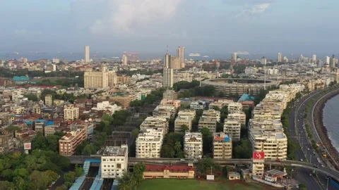 Mumbai Drone Shots 動画素材 135443276
