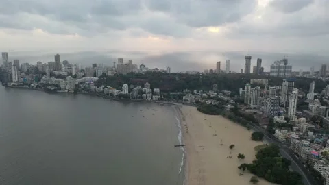 Mumbai Drone Shots 動画素材 135473287