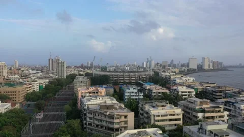 Mumbai Drone Shots 動画素材 135477883