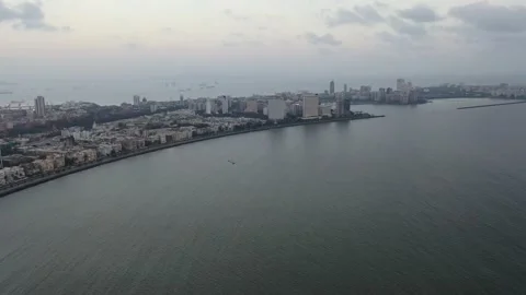 Mumbai Drone Shots 動画素材 135865747