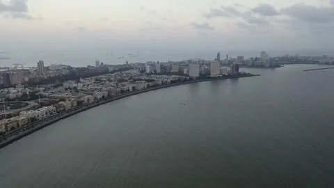 Mumbai Drone Shots 動画素材 135867283