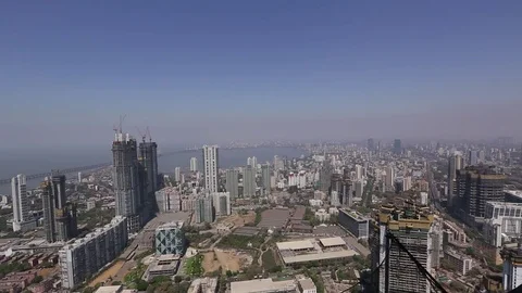 Mumbai High Rise Stock Footage 79961789