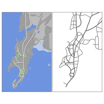 Mumbai Stock Illustration
