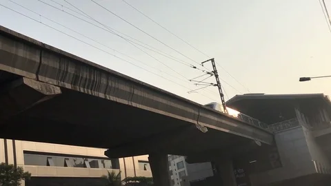 Mumbai Metro Stock Footage 83778990