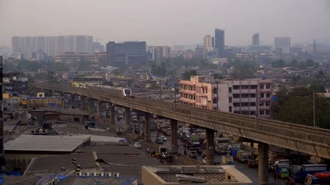 Mumbai Metro 스톡 동영상 86297741