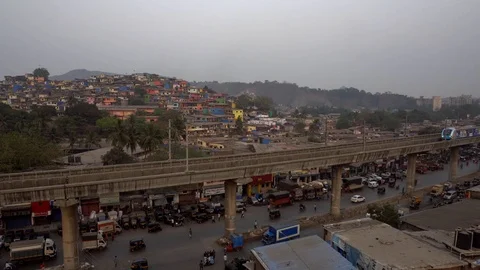 Mumbai Metro 스톡 동영상 86298082