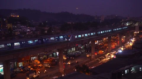 Mumbai Metro 스톡 동영상 86299008