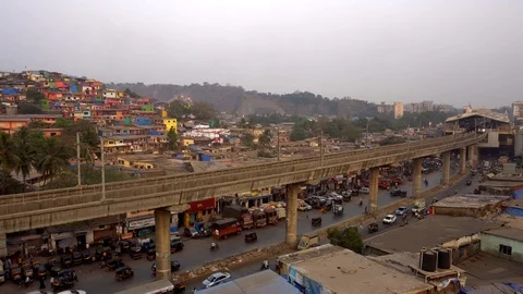 Mumbai Metro 스톡 동영상 86299778