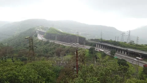 Mumbai Pune Expressway 스톡 동영상 140989283