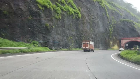 Mumbai Pune Expressway 스톡 동영상 140990081