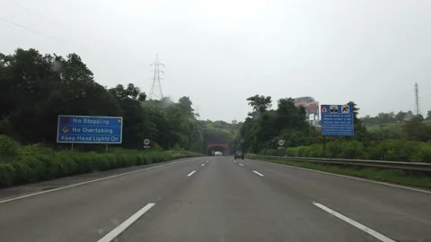 Mumbai Pune Expressway Vídeos de archivo 140990309