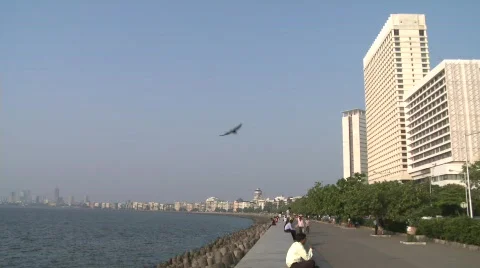 Mumbai sky line Stock Footage 702998