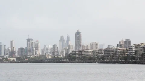 Mumbai Skyline Stock Footage 113079463