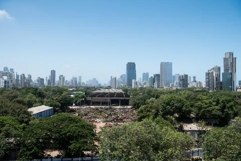 Mumbai skyline - Matunga Stock Photos