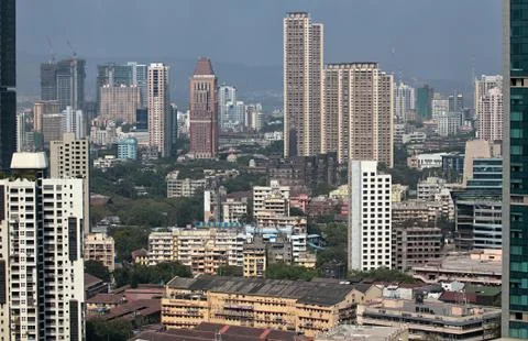 Mumbai skyline 스톡 사진