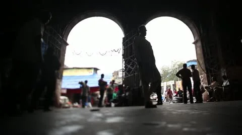 Mumbai Streets 4 Stock Footage 11227329
