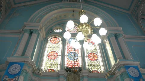 Mumbai Synagogue P5 스톡 동영상 4682305