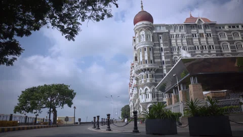 Mumbai taj during lockdown 動画素材 133916948