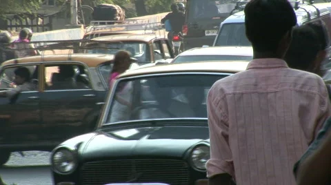 Mumbai Traffic 3 Stock-Footage 284749