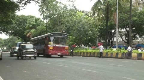 Mumbai Traffic 스톡 동영상 22024242
