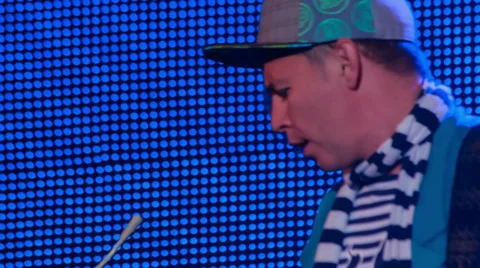 Mumiy Troll live performance at the rock festival The Best City.UA Vídeos de archivo 32161263