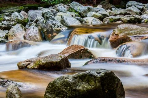 Mumlava river Stock Photos