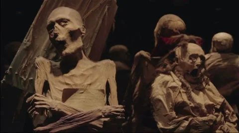 Mummies Stock Footage 10423958