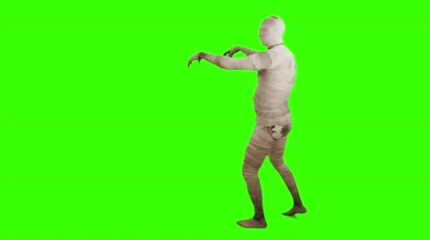 Mummy alive Stock Footage 48993265